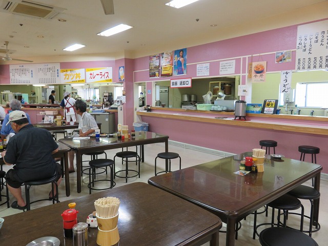 三国競艇場の食堂