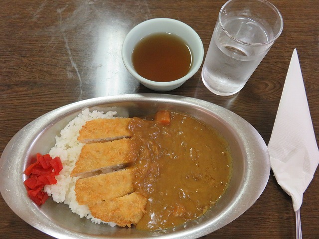 三国競艇場のカツカレー