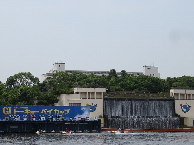 平和島競艇場のピット