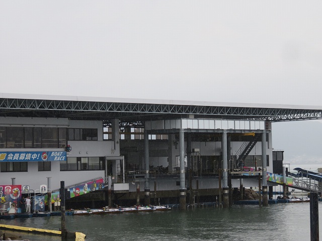 児島競艇場のピット