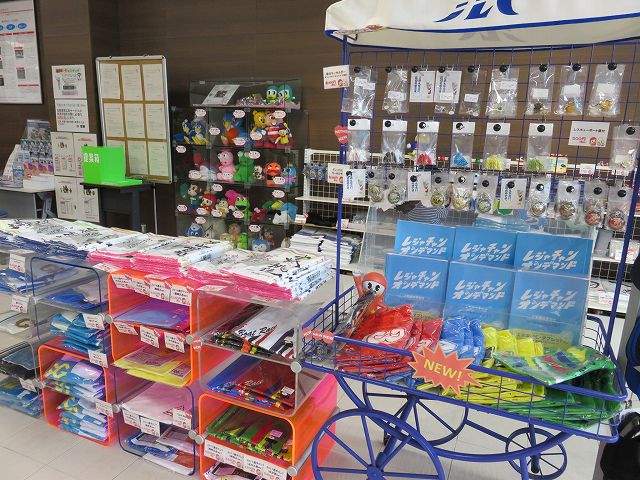 児島競艇場のグッズ売り場「ガァ~コの部屋」