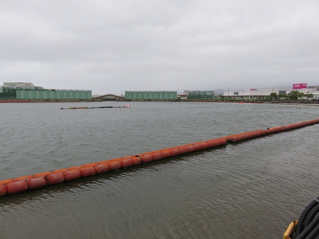 大村競艇場の水面1マーク側