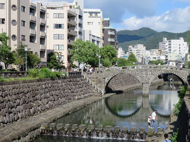 長崎市のめがね橋