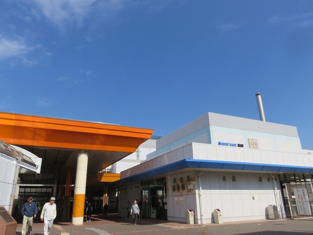 福岡競艇場の入り口