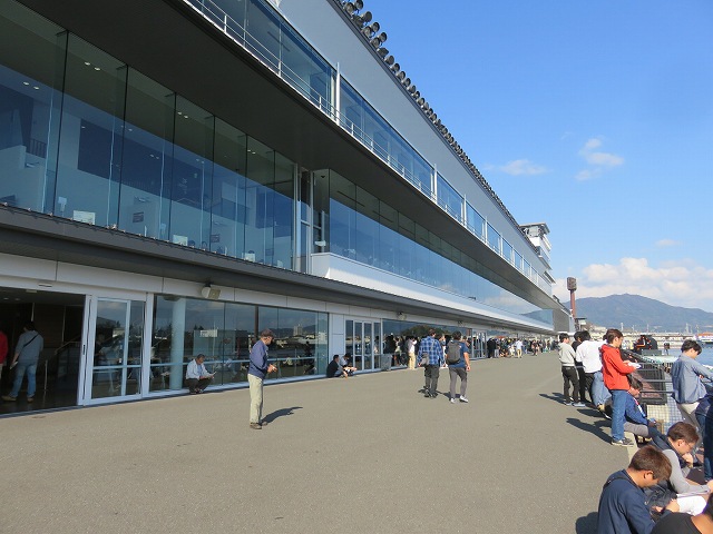 蒲郡競艇場のスタンド
