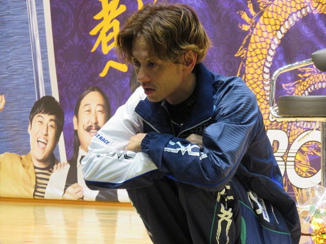 2018年蒲郡SGボートレースダービーの優勝戦出場選手インタビューでの井口佳典選手