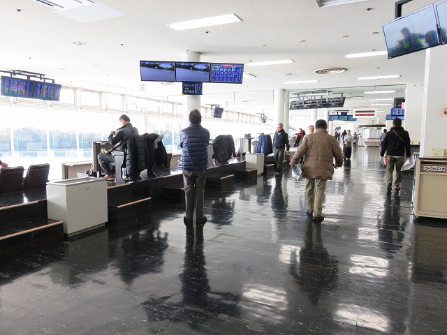 多摩川競艇場の指定席フロア
