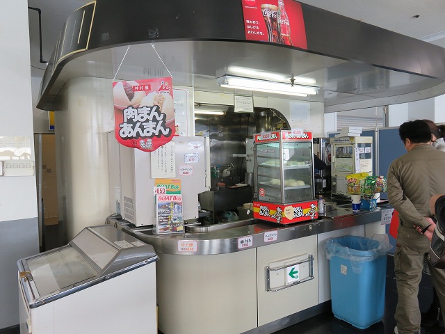 多摩川競艇場の指定席の売店