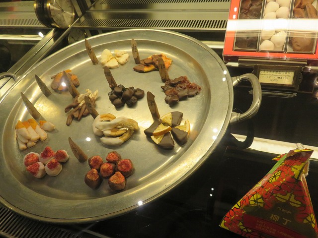 台中の宮原眼科のチョコレート