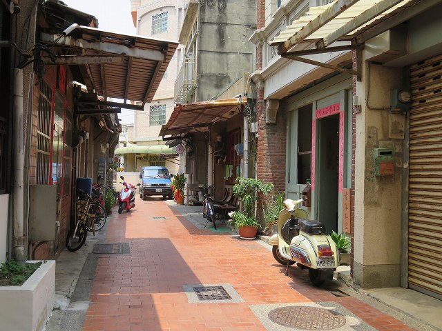 鹿港の路地