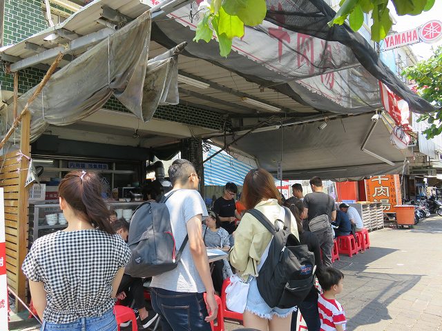台南の「文章牛肉湯」の外観