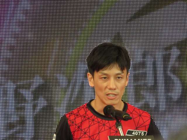 2019年多摩川SGグランドチャンピオン、オープニングセレモニーの中野次郎選手