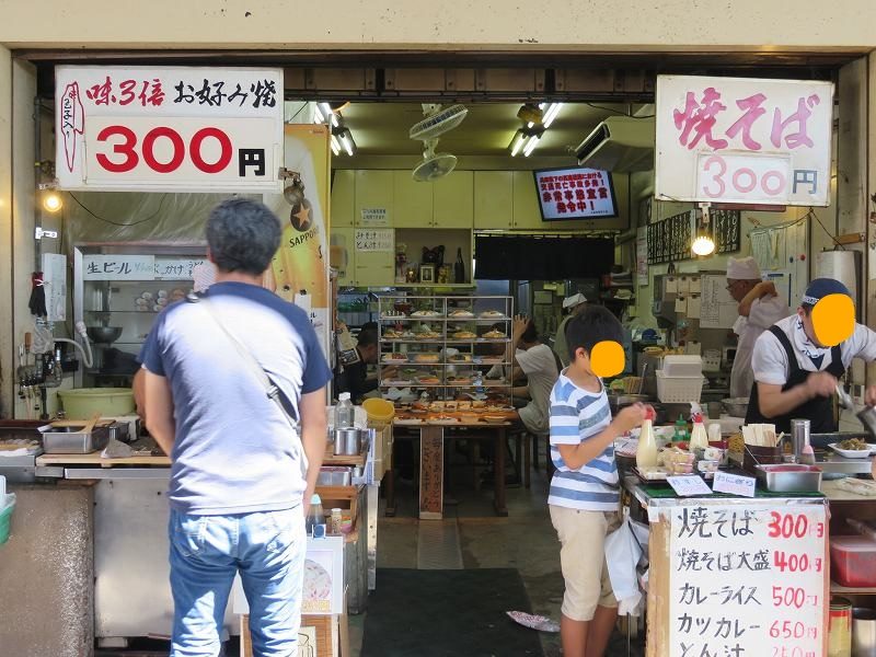 尼崎競艇場の外1階にある丸久食堂
