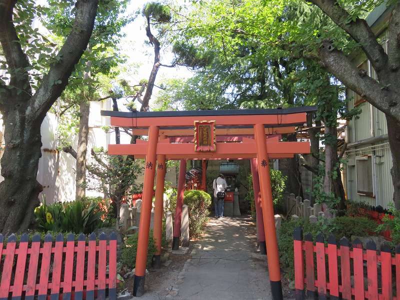尼崎競艇場内にある神社
