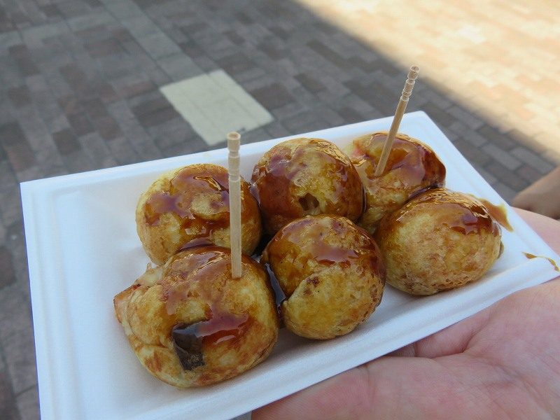 尼崎競艇場の多幸焼6コ100円