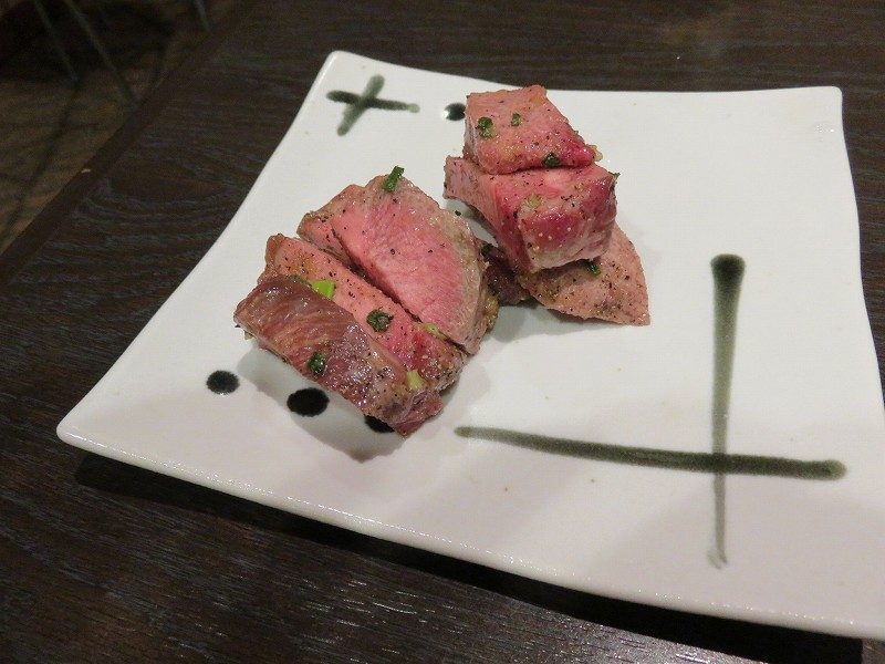 江戸川区松江の焼肉屋「成光苑」の上タン塩(1350円)
