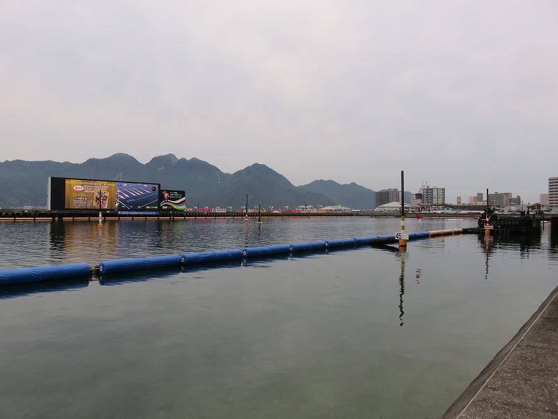 宮島競艇場の水面