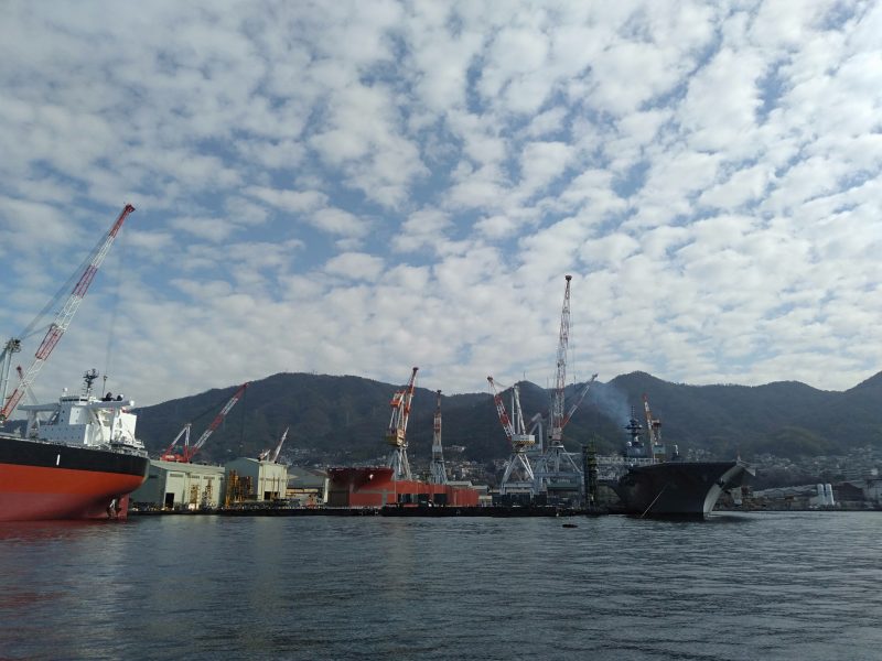 呉の艦船めぐりで見られる艦船
