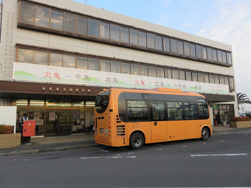 丸亀港フェリーターミナルの外観