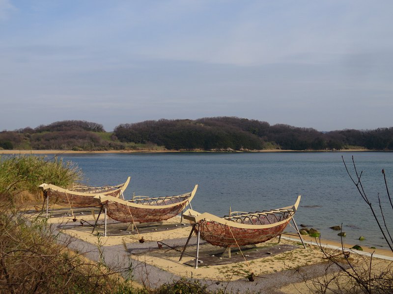 瀬戸内国際芸術祭2016で展示された、本島の「水の下の空」