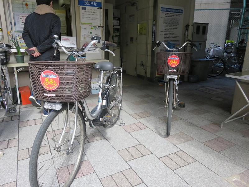 船堀駅前の「船堀駅中央駐輪場」の受付