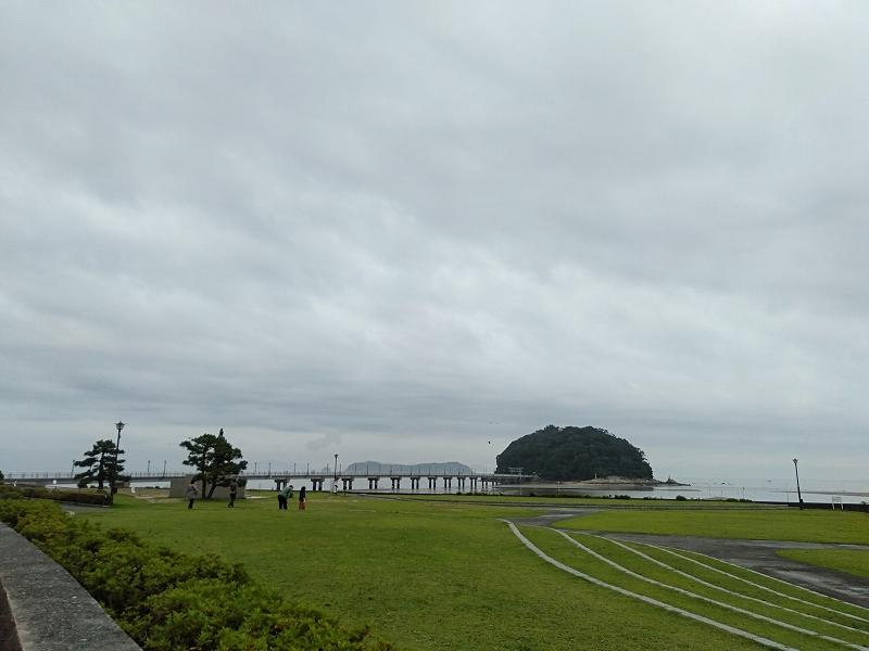 蒲郡の竹島園地と竹島