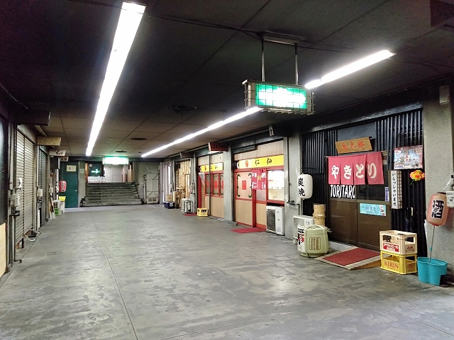 蒲郡北駅前地下街