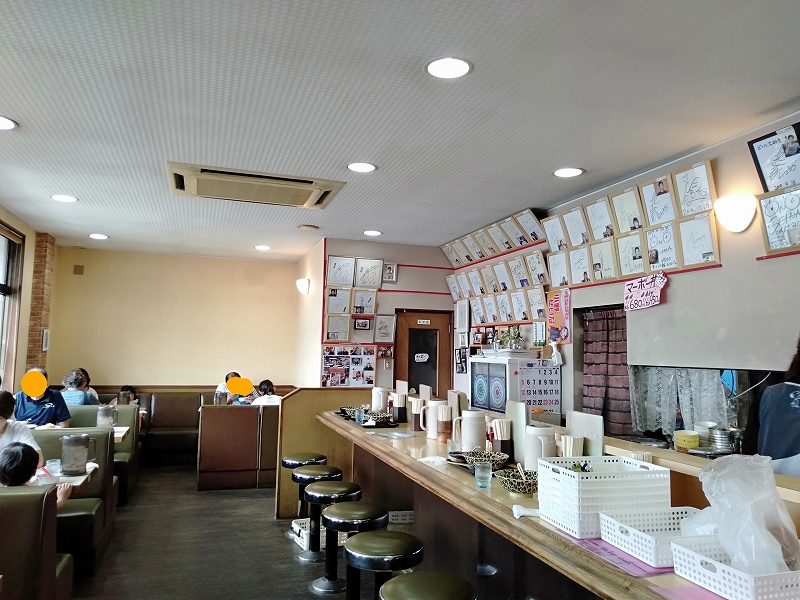 「こうたのらーめん屋さん」の店内の様子