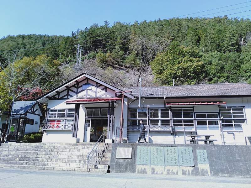 わたらせ渓谷鐵道の通洞駅の駅舎