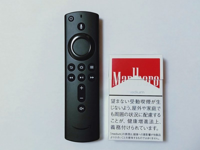 Fire TV Stickの大きさがわかる画像
