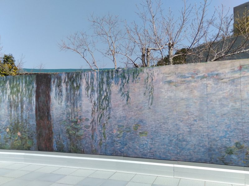 大塚国際美術館に展示されているモネの「睡蓮」