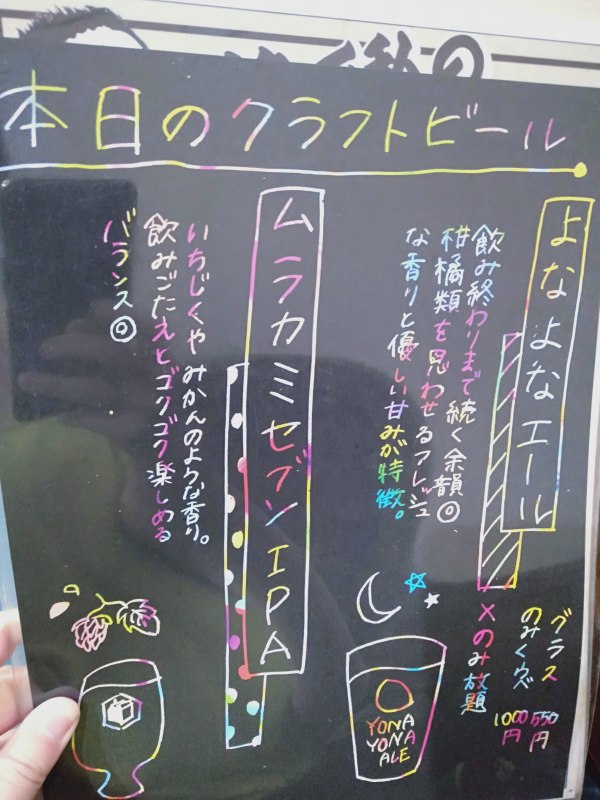 鳴門の居酒屋「あじの家」のクラフトビール