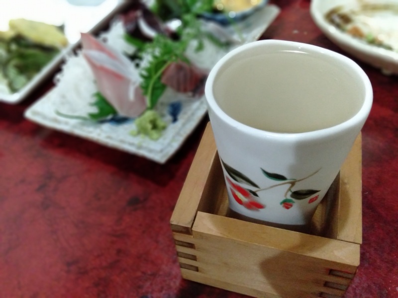 鳴門の居酒屋「あじの家」の日本酒