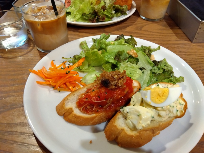 浅草九俱楽部の朝食