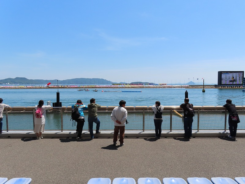 ボートレース児島の2マーク側水面