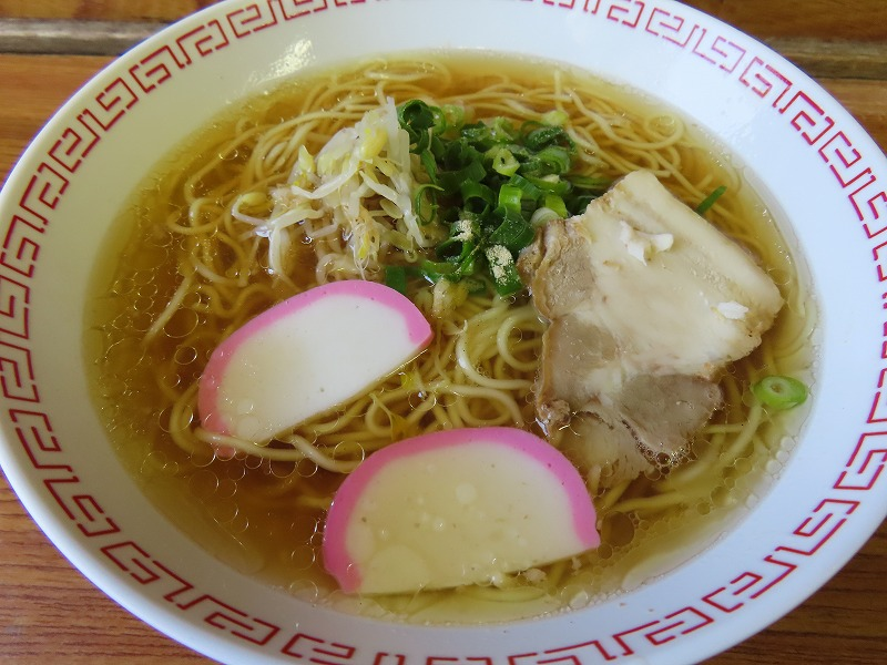 ボートレース児島1階の中華そば屋の中華そば