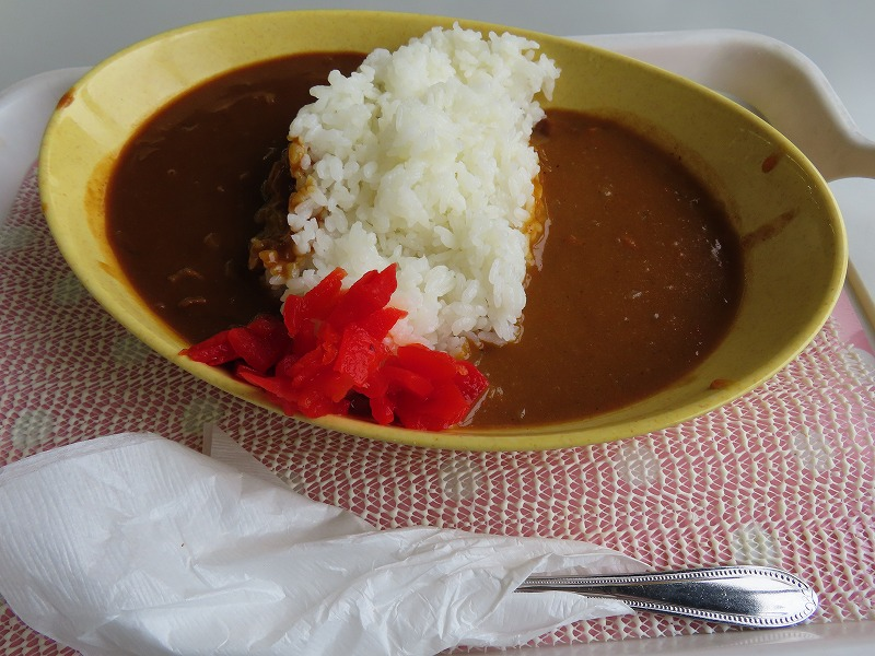 ボートレース児島3階食堂「すずらん」のダムカレー