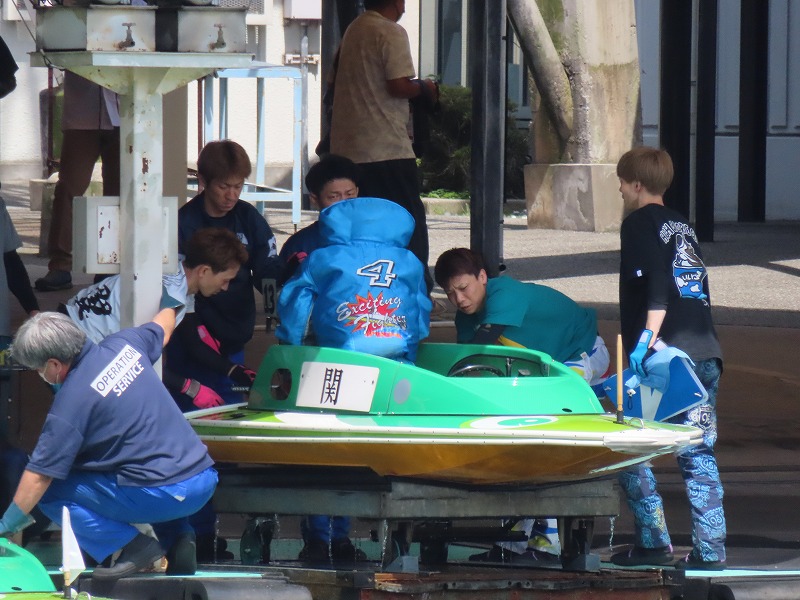 ボートレース尼崎のピット