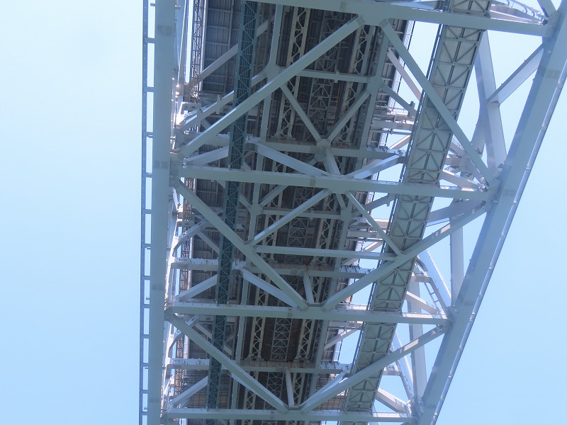 瀬戸大橋周遊観光船から見える瀬戸大橋