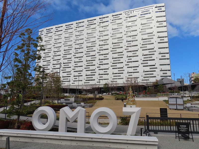 ホテル「OMO7大阪」の外観